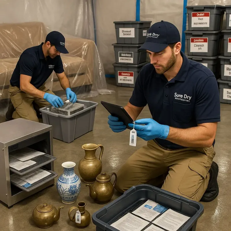 Content Protection and Restoration process in Colrain, MA